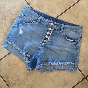 Just USA Distressed Denim Shorts